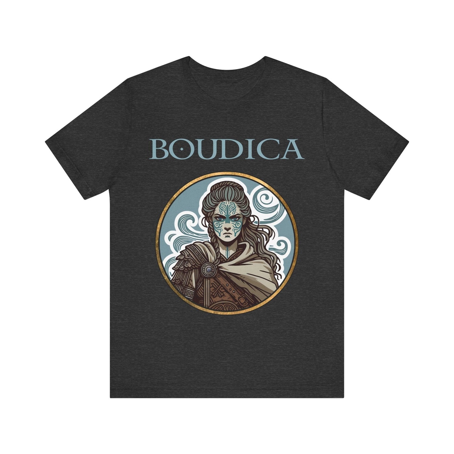Dark Grey Heather / S Boudica - Queen of the Iceni T-Shirt