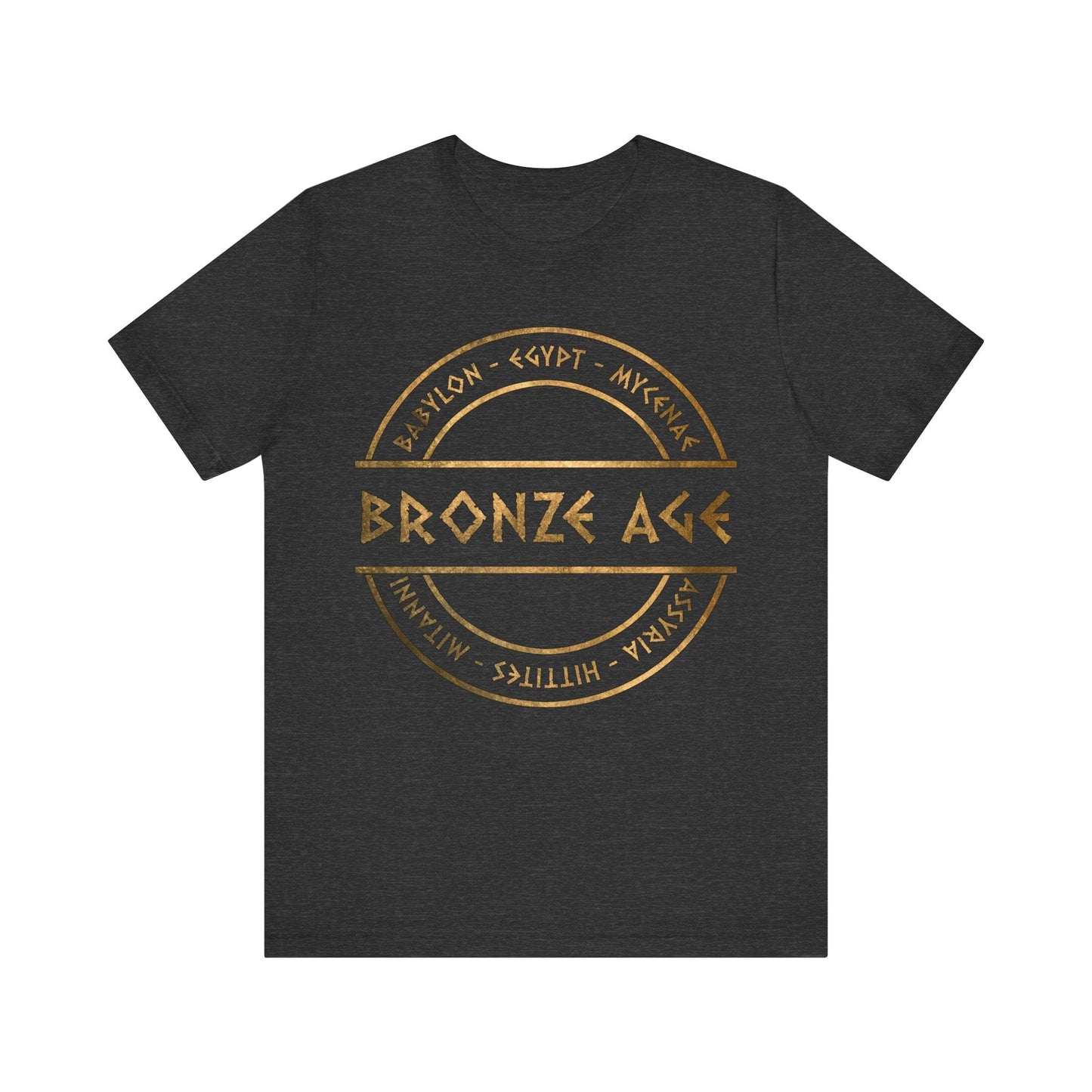 Dark Grey Heather / S Bronze Age Civilizations T-Shirt