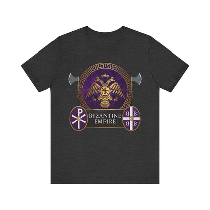 Dark Grey Heather / S Byzantine Army T-Shirt