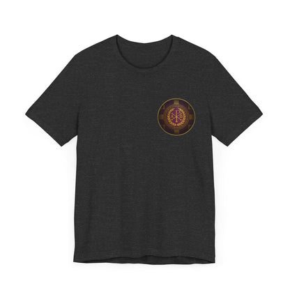 Dark Grey Heather / S Byzantium - Byzantine Empire Double Sided T-Shirt