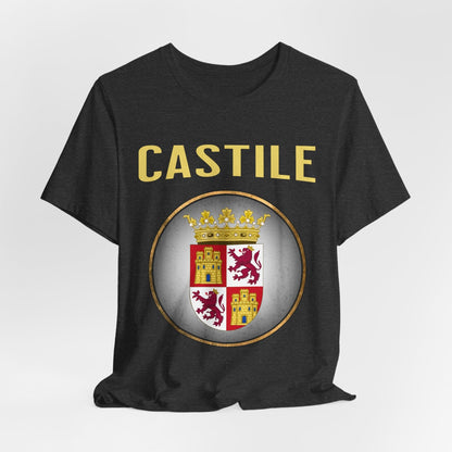 Dark Grey Heather / S Castile Medieval Spain T-Shirt