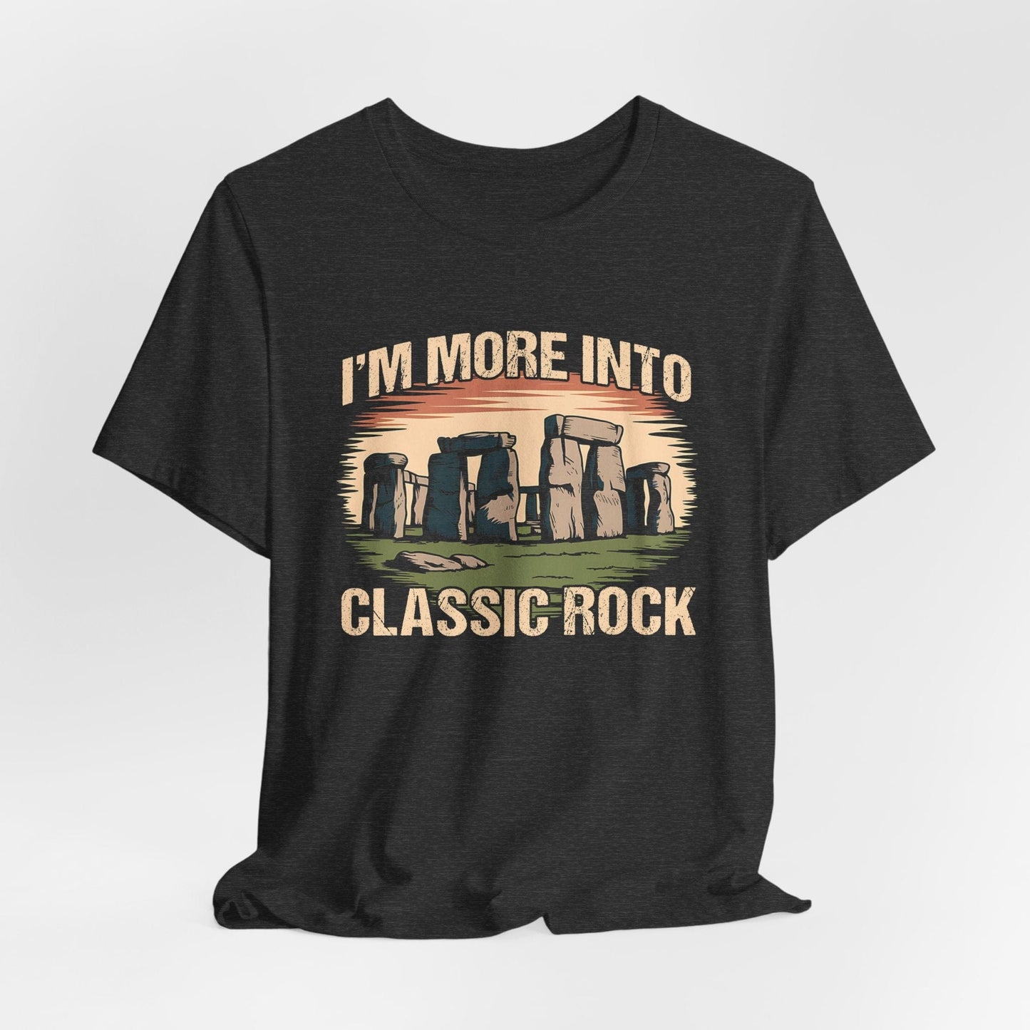 Dark Grey Heather / S Classic Rock Stonehenge T-Shirt