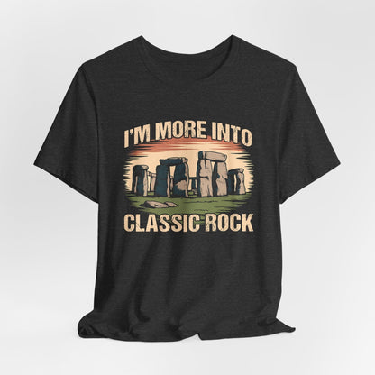 Dark Grey Heather / S Classic Rock Stonehenge T-Shirt