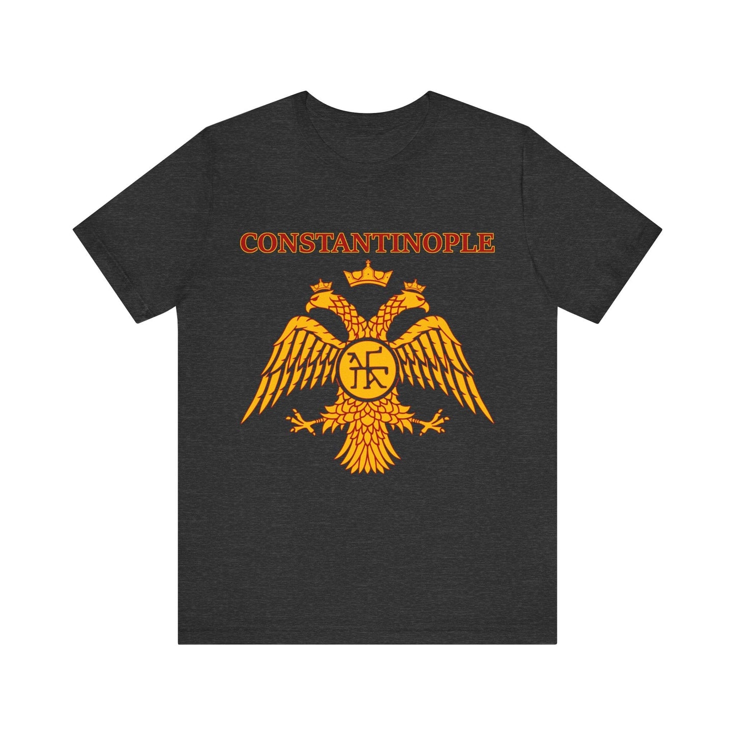 Dark Grey Heather / S Constantinople Byzantine Empire T-Shirt