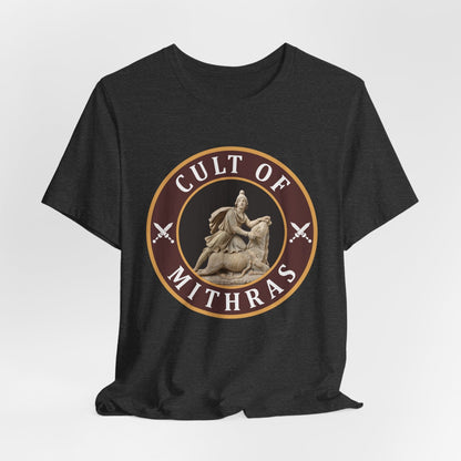 Dark Grey Heather / S Cult of Mithras Roman Mithraism T-Shirt
