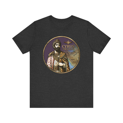 Dark Grey Heather / S Cyrus the Great - Achaemenid Persia T-Shirt