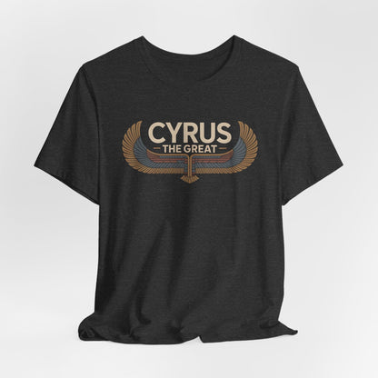 Dark Grey Heather / S Cyrus the Great King of Persia T-Shirt
