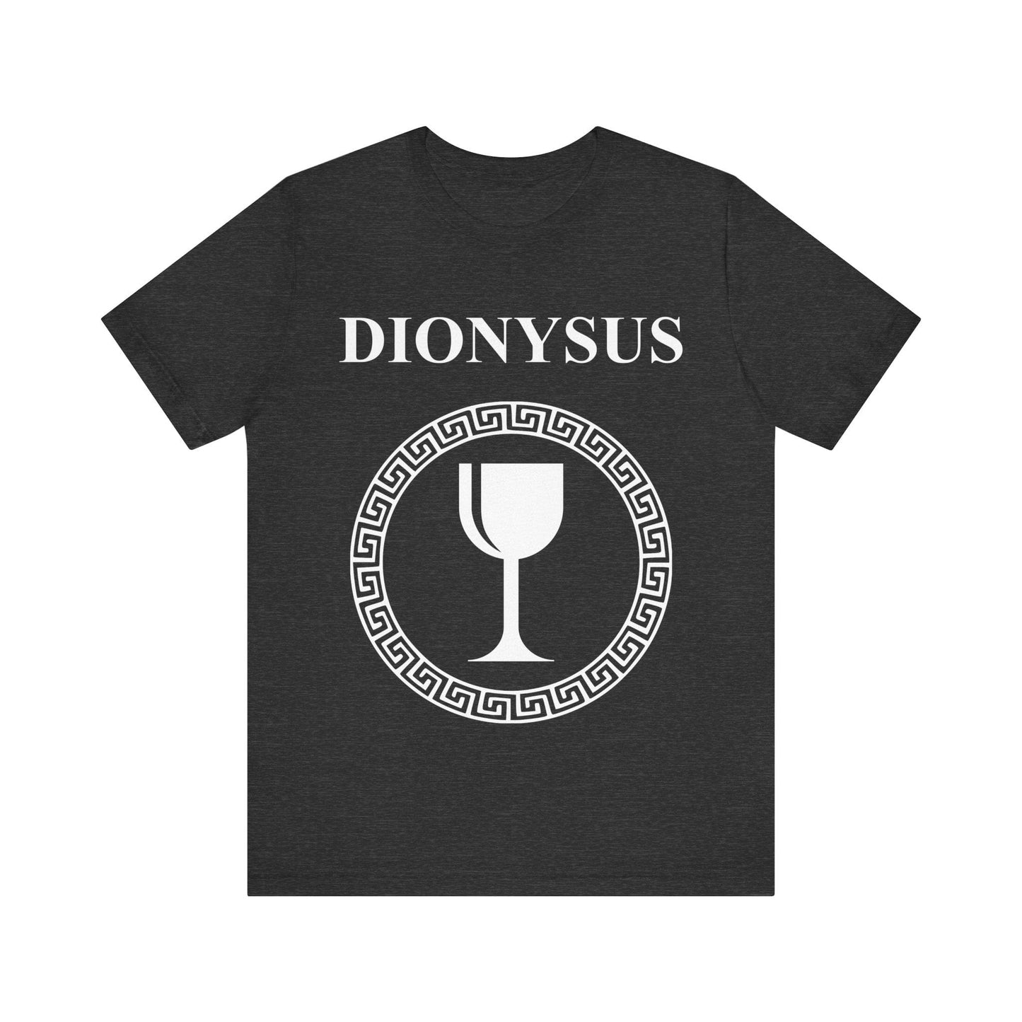Dark Grey Heather / S Dionysus Greek God T-Shirt
