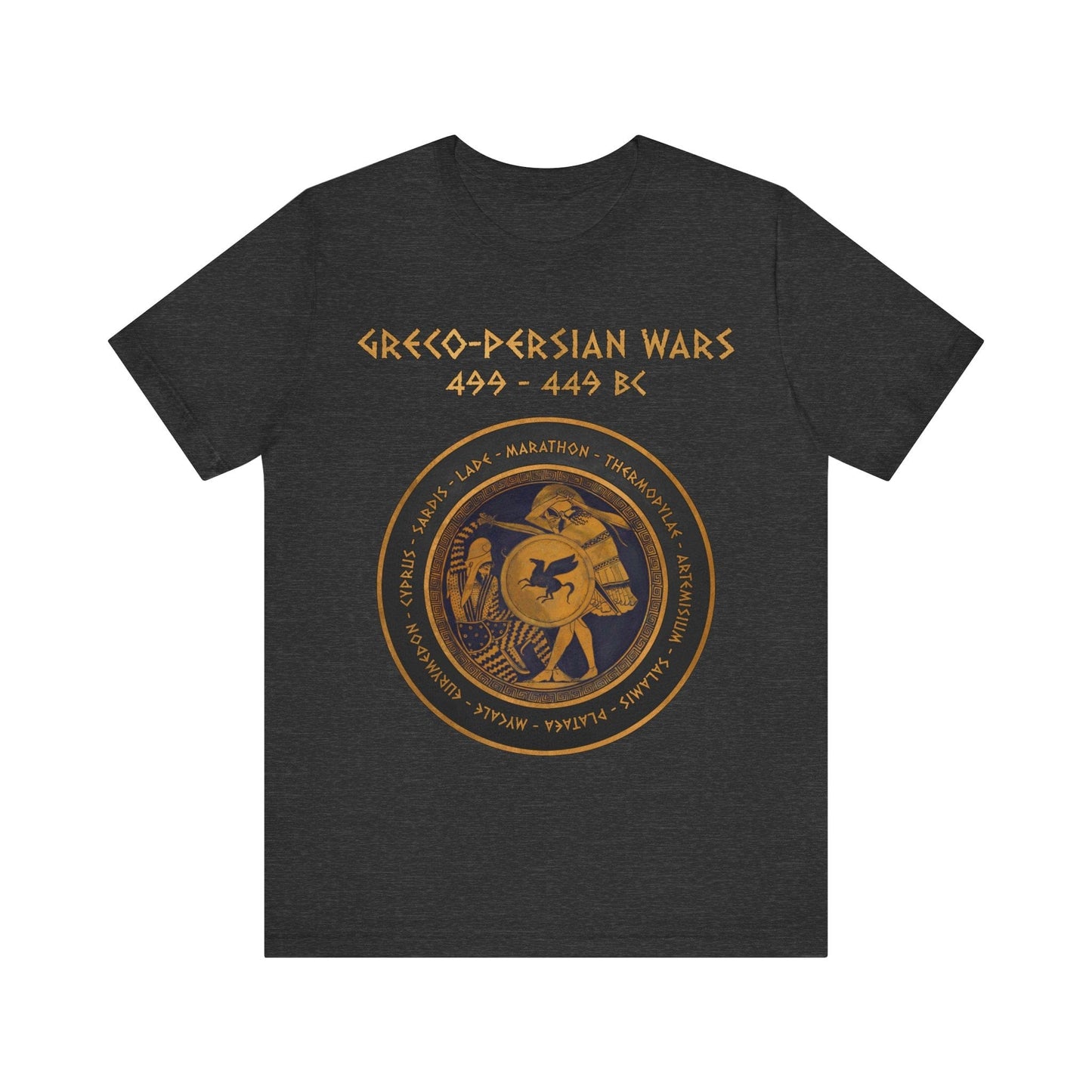 Dark Grey Heather / S Greco-Persian Wars T-Shirt