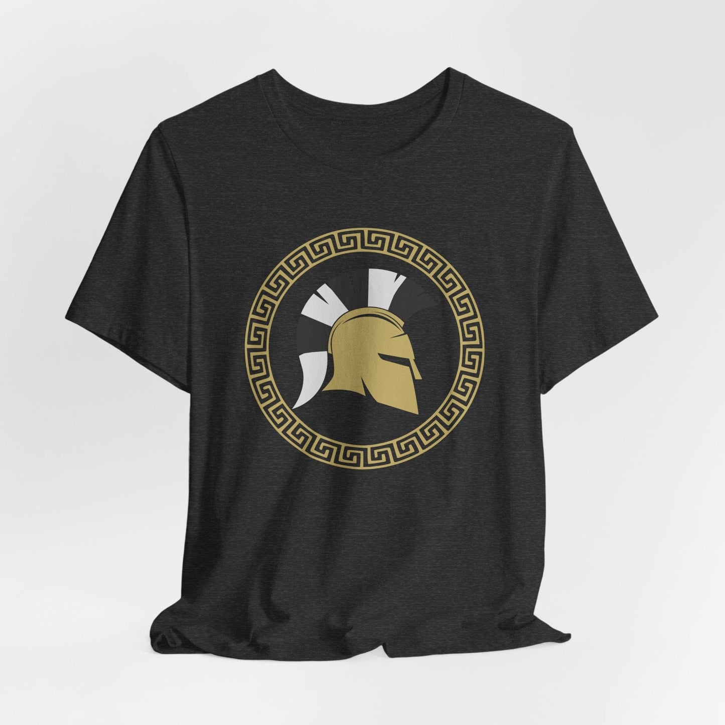 Dark Grey Heather / S Greek Hoplite T-Shirt