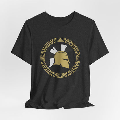 Dark Grey Heather / S Greek Hoplite T-Shirt