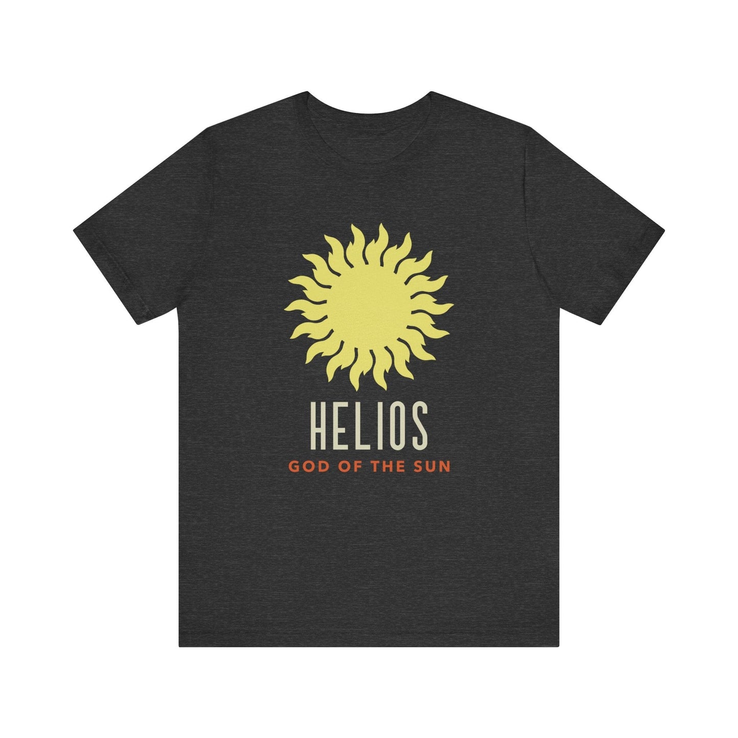 Dark Grey Heather / S Helios Greek God of the Sun T-Shirt
