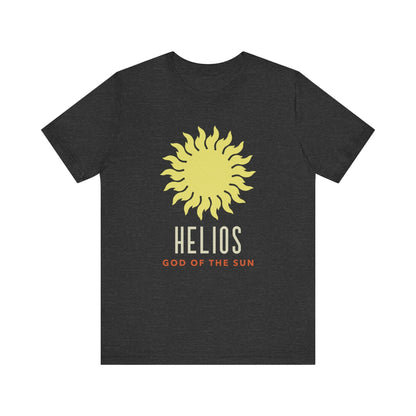 Dark Grey Heather / S Helios Greek God of the Sun T-Shirt