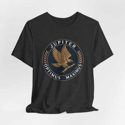 Dark Grey Heather / S Jupiter Optimus Maximus T-Shirt