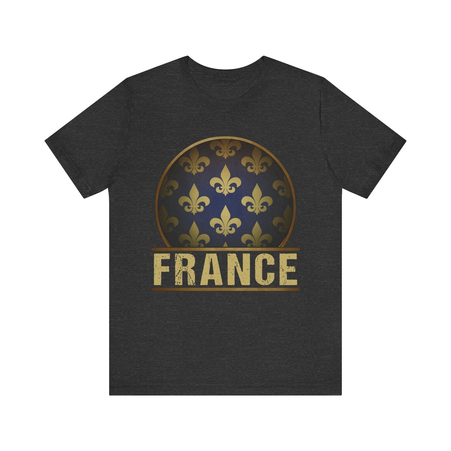 Dark Grey Heather / S Kingdom of France Fleur-de-lis T-Shirt