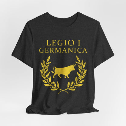 Dark Grey Heather / S Legio I Germanica - Roman Legion T-Shirt