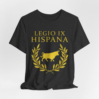 Dark Grey Heather / S Legio IX Hispana - Roman Legion T-Shirt
