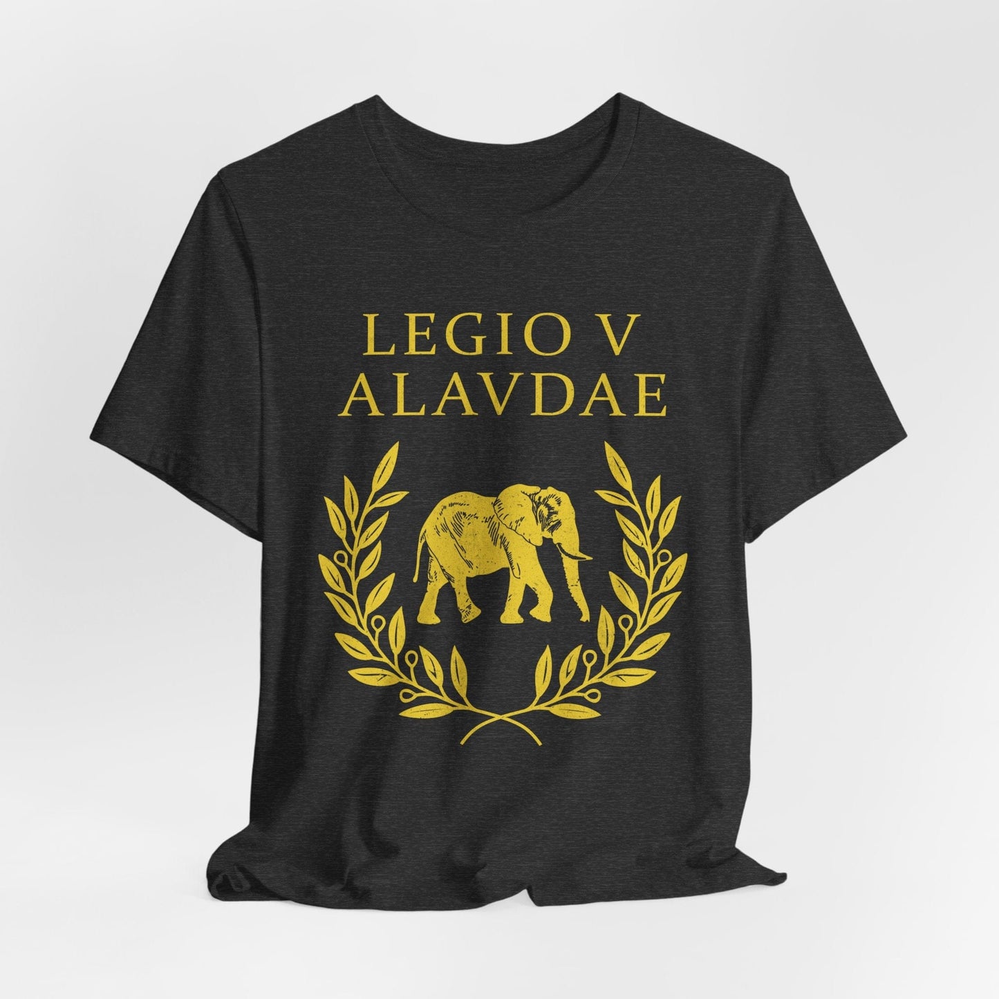 Dark Grey Heather / S Legio V Alaudae - Roman Legion T-Shirt