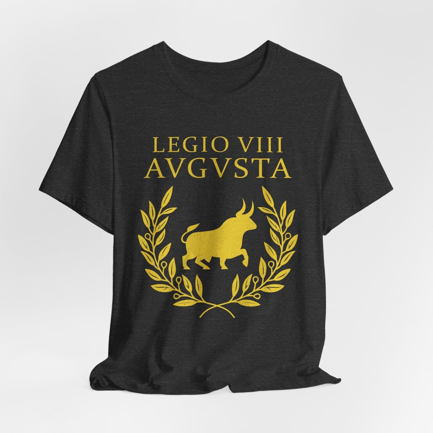 Dark Grey Heather / S Legio VIII Augusta - Roman Legion T-Shirt