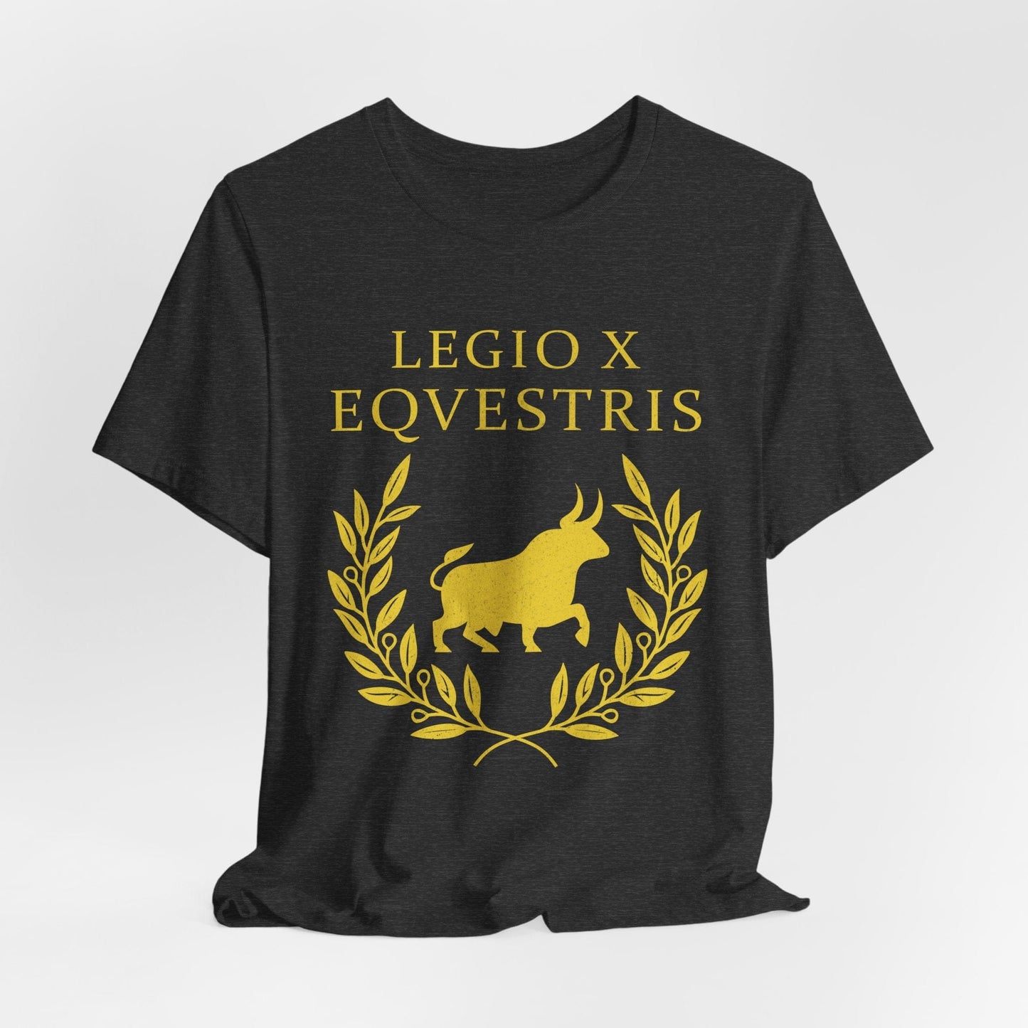 Dark Grey Heather / S Legio X Equestris - Roman Legion T-Shirt