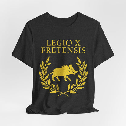 Dark Grey Heather / S Legio X Fretensis - Roman Legion T-Shirt