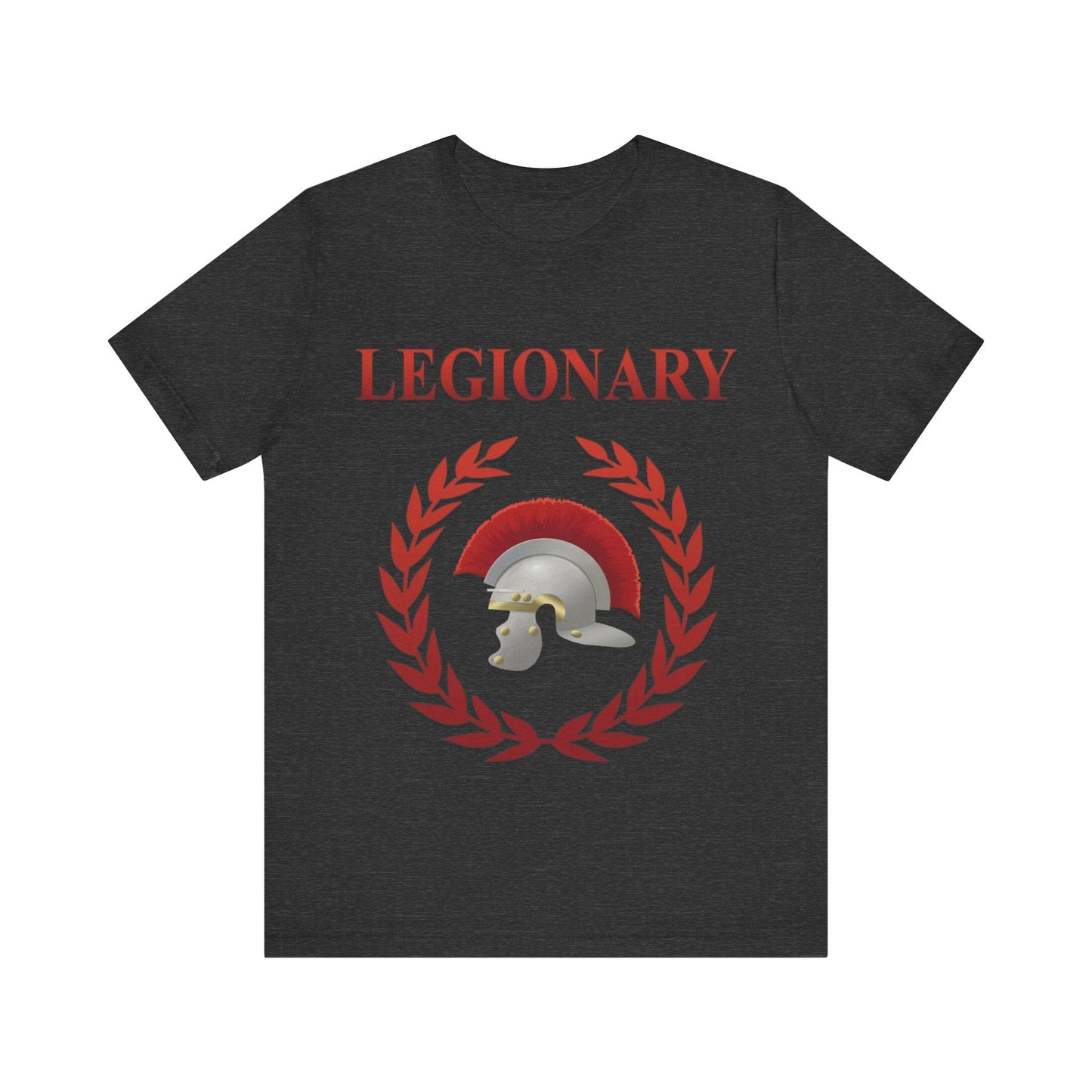 Dark Grey Heather / S Legionary of Rome T-Shirt