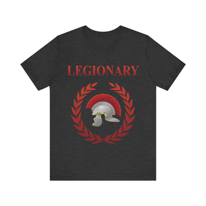 Dark Grey Heather / S Legionary of Rome T-Shirt