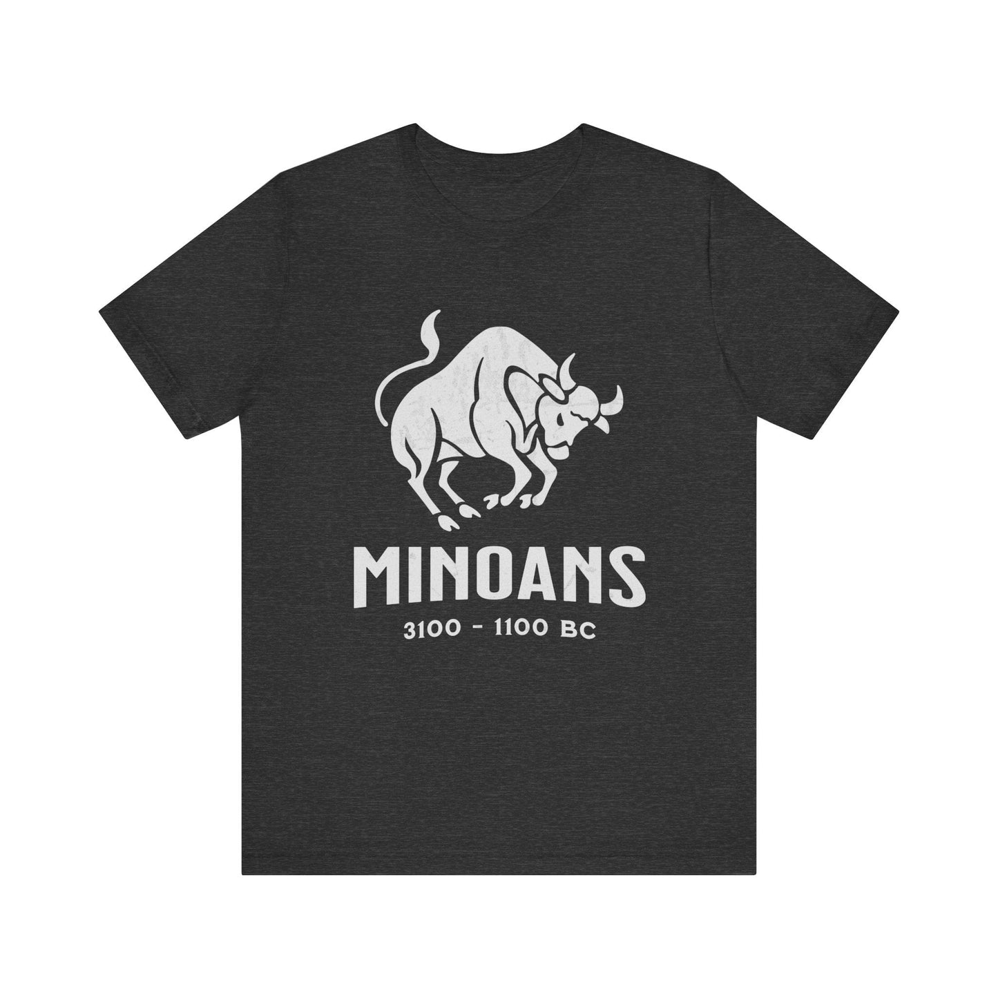 Dark Grey Heather / S Minoans - Ancient Crete - Bronze Age Civilization - Minoan T-shirt