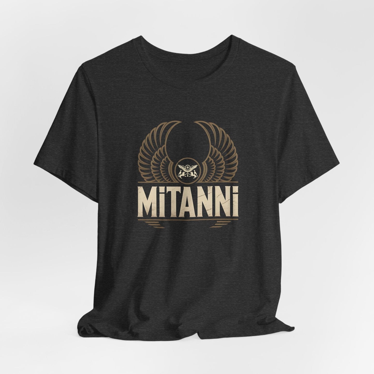 Dark Grey Heather / S Mitanni - Bronze Age History T-Shirt