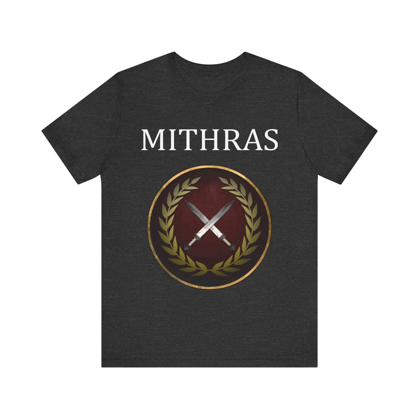 Dark Grey Heather / S Mithras - Ancient Roman Cult of Mithras T-Shirt