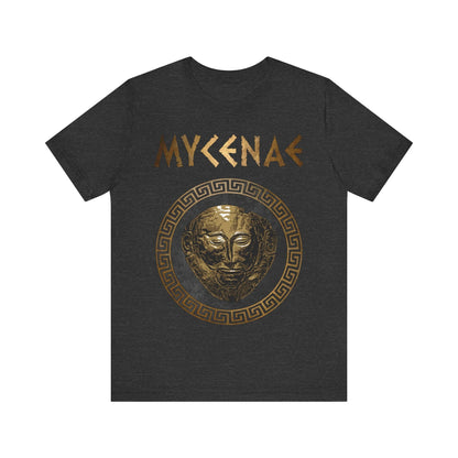 Dark Grey Heather / S Mycenae Ancient Bronze Age Mycenaeans T-Shirt