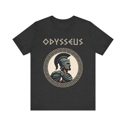 Dark Grey Heather / S Odysseus - Hero of the Trojan War T-Shirt