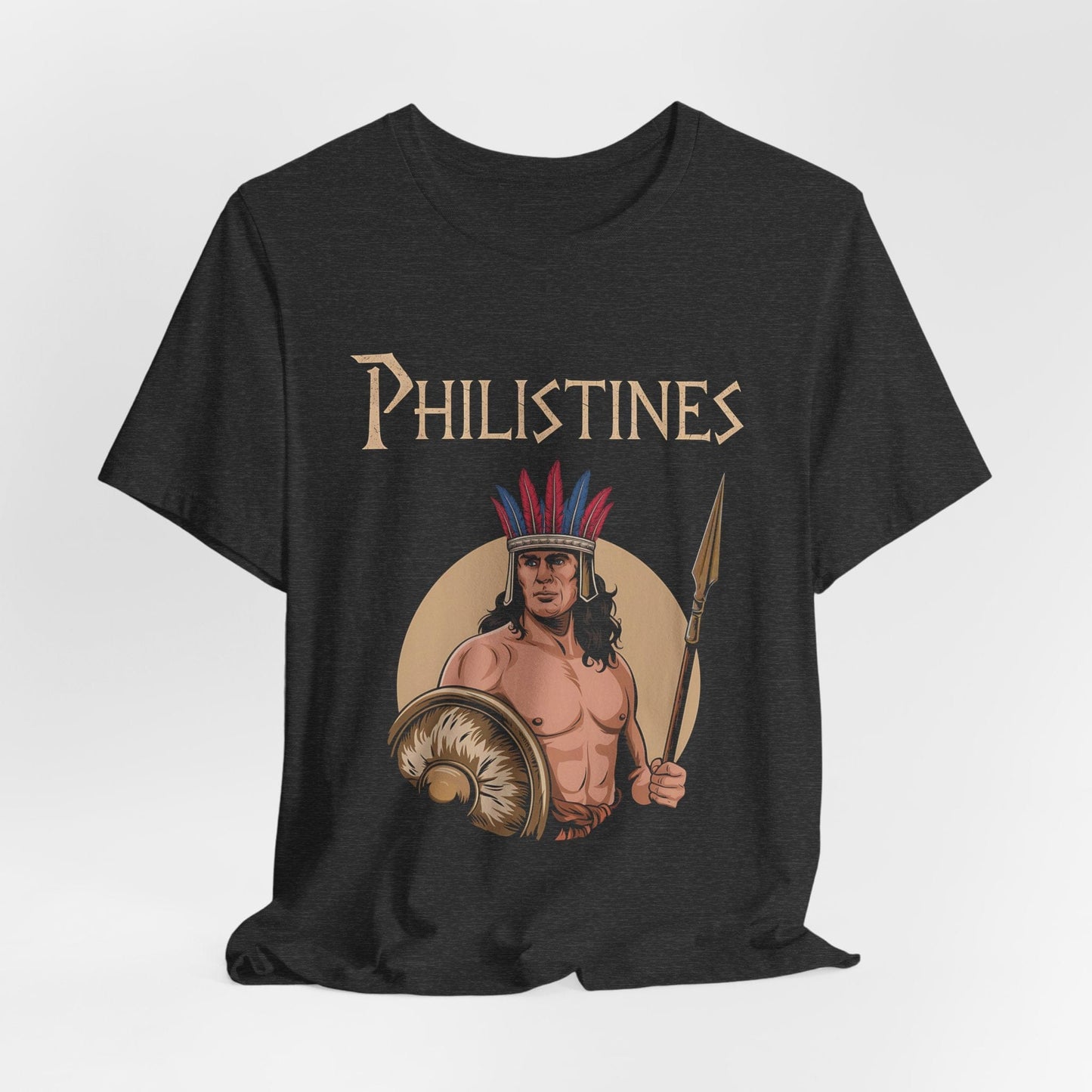 Dark Grey Heather / S Philistines T-Shirt