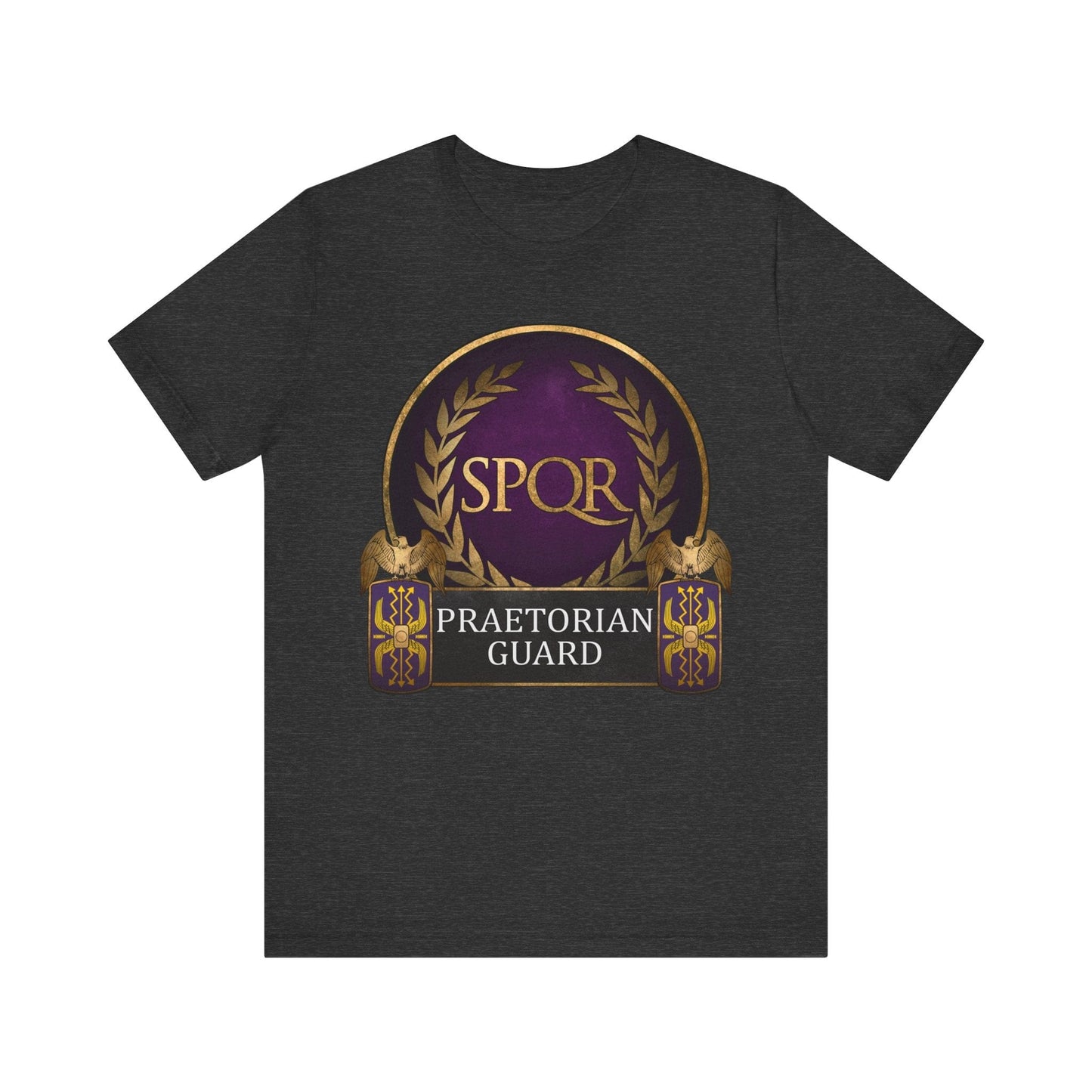 Dark Grey Heather / S Praetorian Guard SPQR T-Shirt