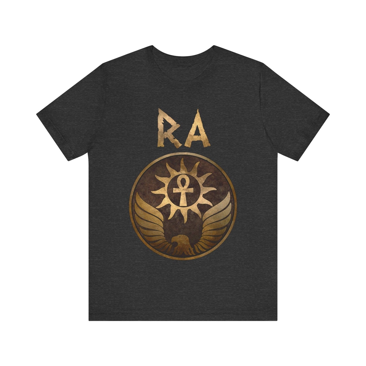 Dark Grey Heather / S Ra Ancient Egyptian God T-Shirt