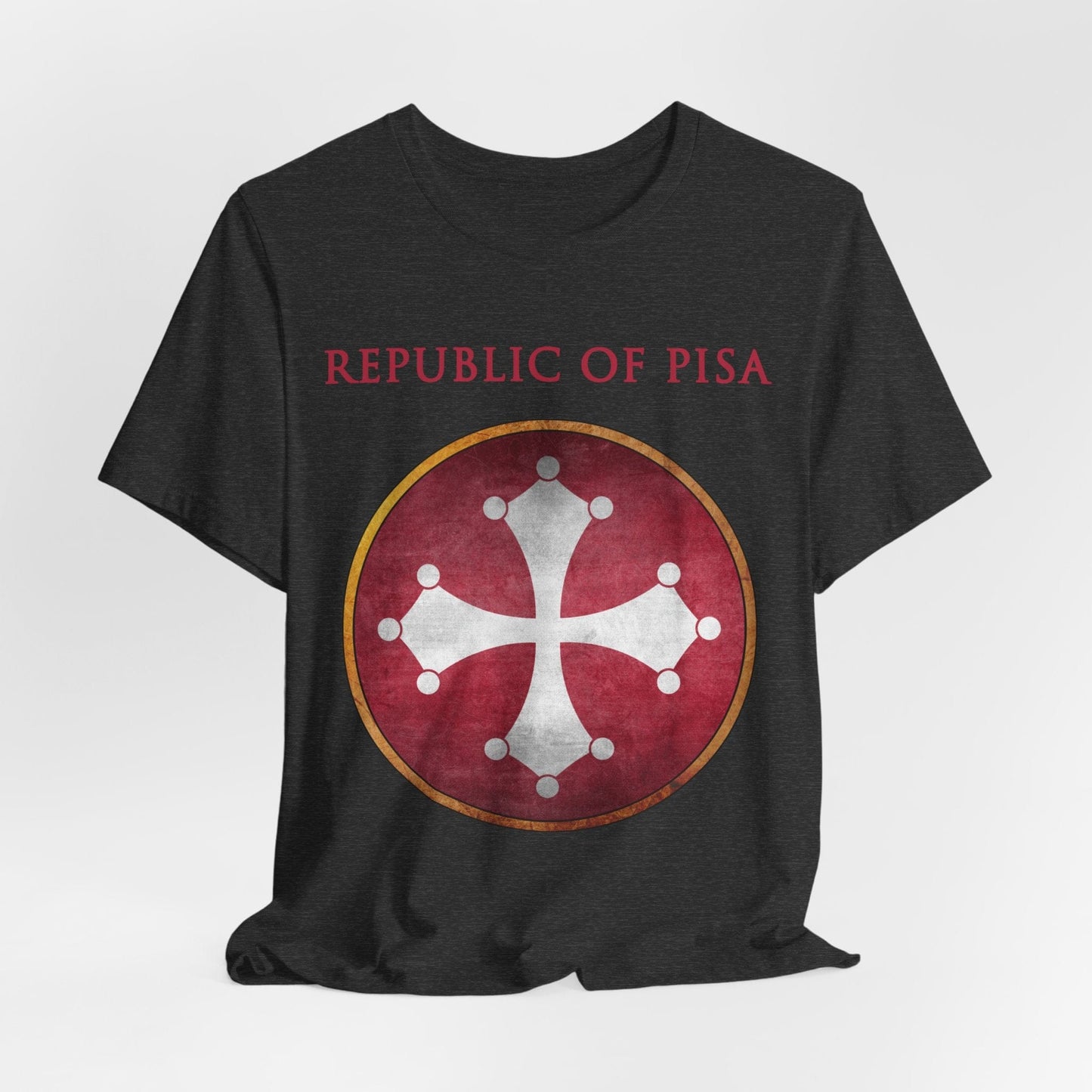 Dark Grey Heather / S Republic of Pisa T-Shirt