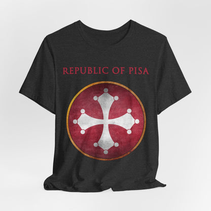 Dark Grey Heather / S Republic of Pisa T-Shirt