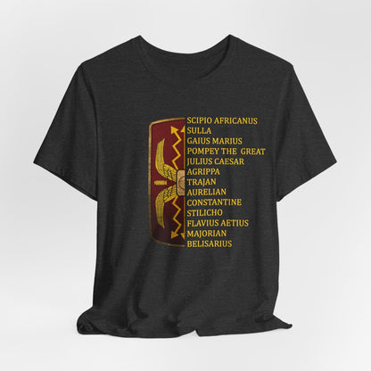 Dark Grey Heather / S Roman Generals T-Shirt