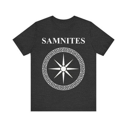 Dark Grey Heather / S Samnites Shield T-Shirt