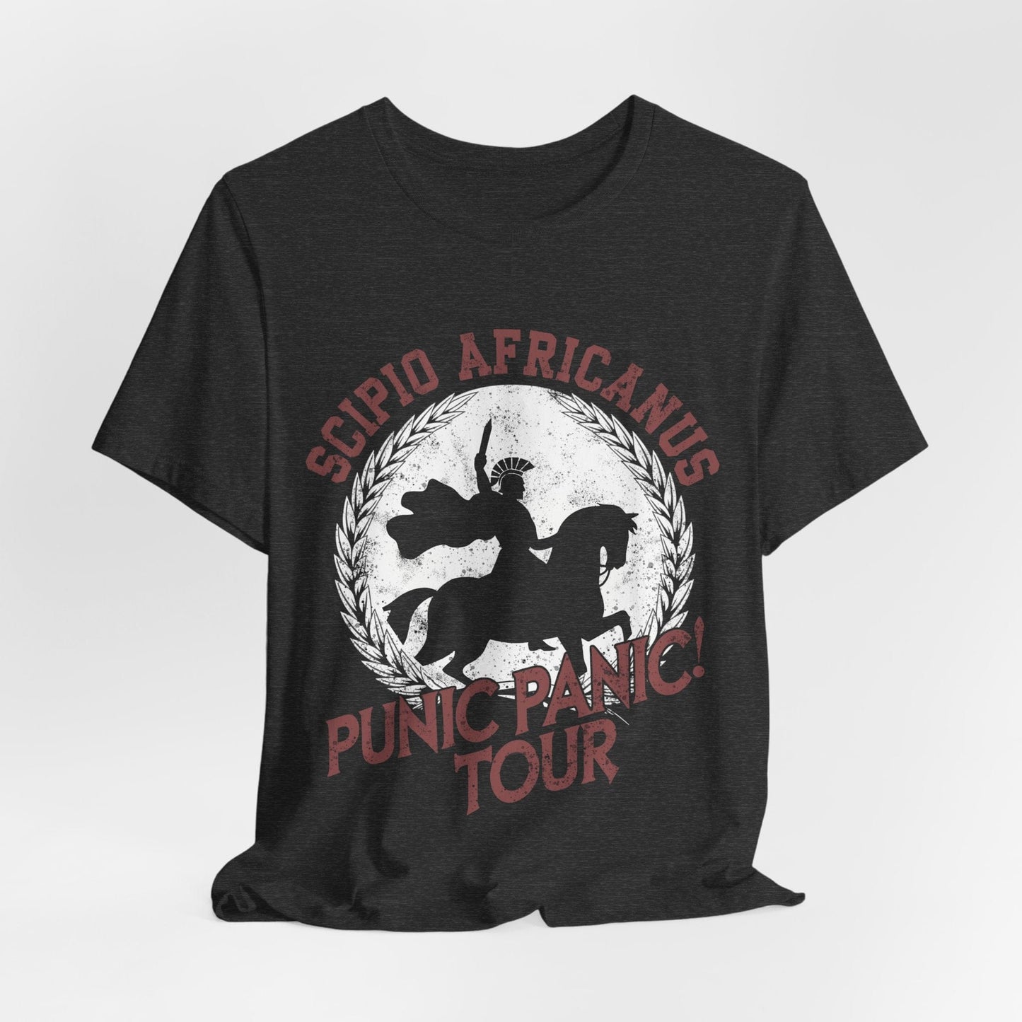 Dark Grey Heather / S Scipio Africanus - Punic Panic Tour T-Shirt