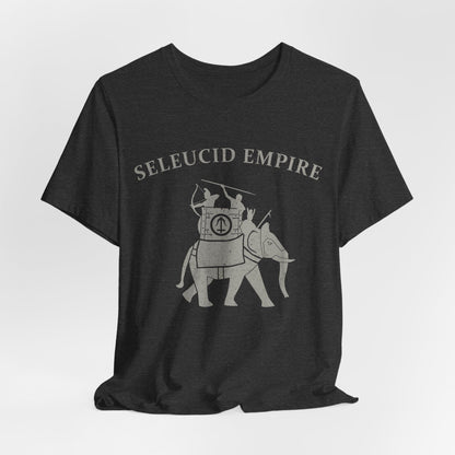 Dark Grey Heather / S Seleucid Empire War Elephant T-Shirt