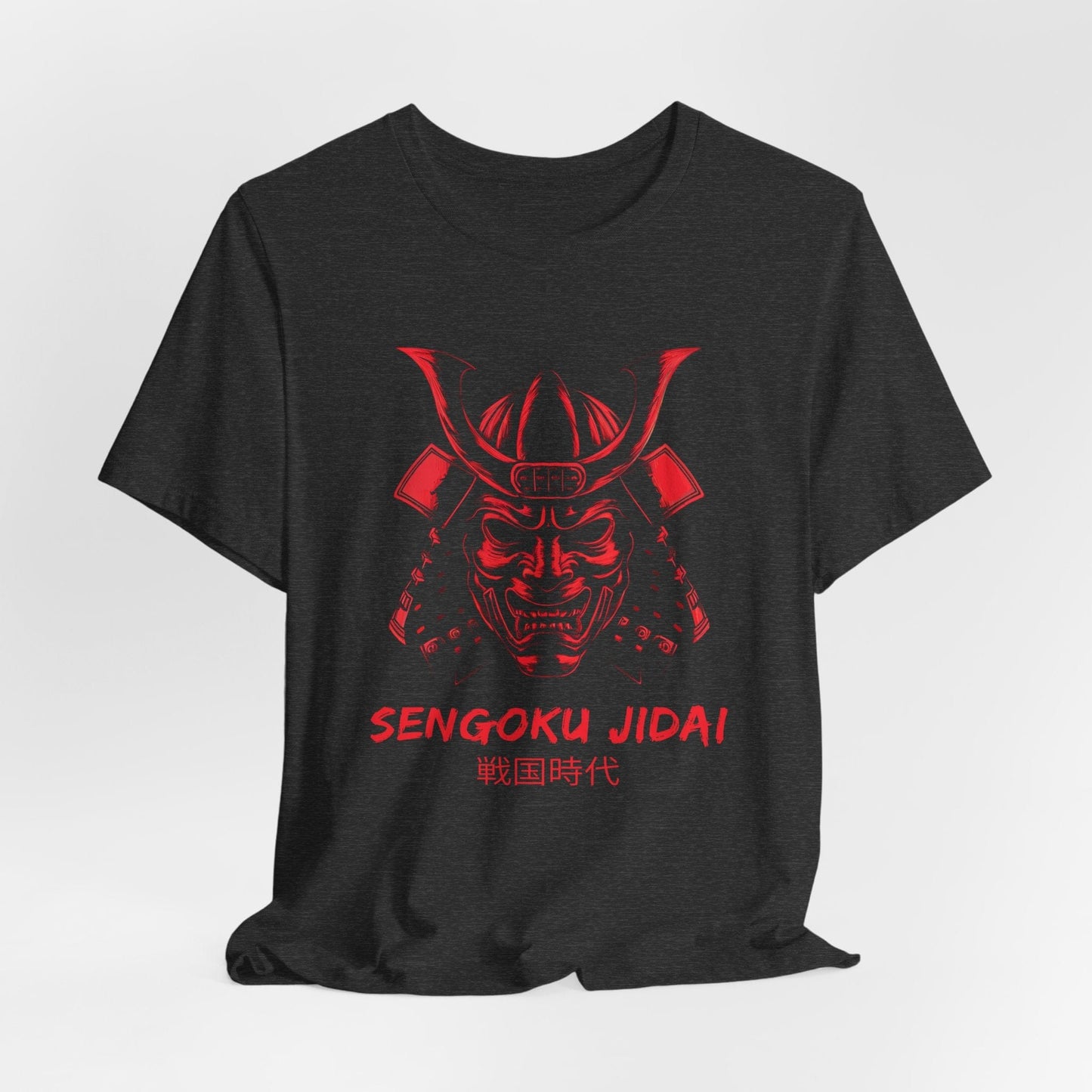 Dark Grey Heather / S Sengoku Jidai Samurai T-Shirt