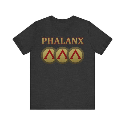 Dark Grey Heather / S Spartan Phalanx T-shirt