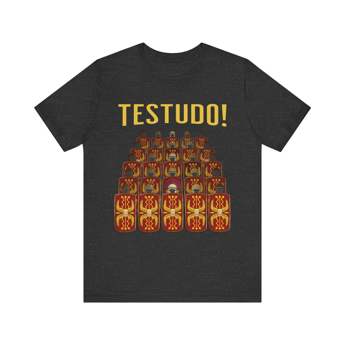 Dark Grey Heather / S Testudo! - Roman Legions T-shirt