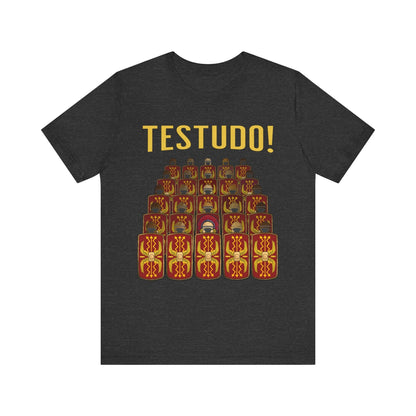Dark Grey Heather / S Testudo! - Roman Legions T-shirt