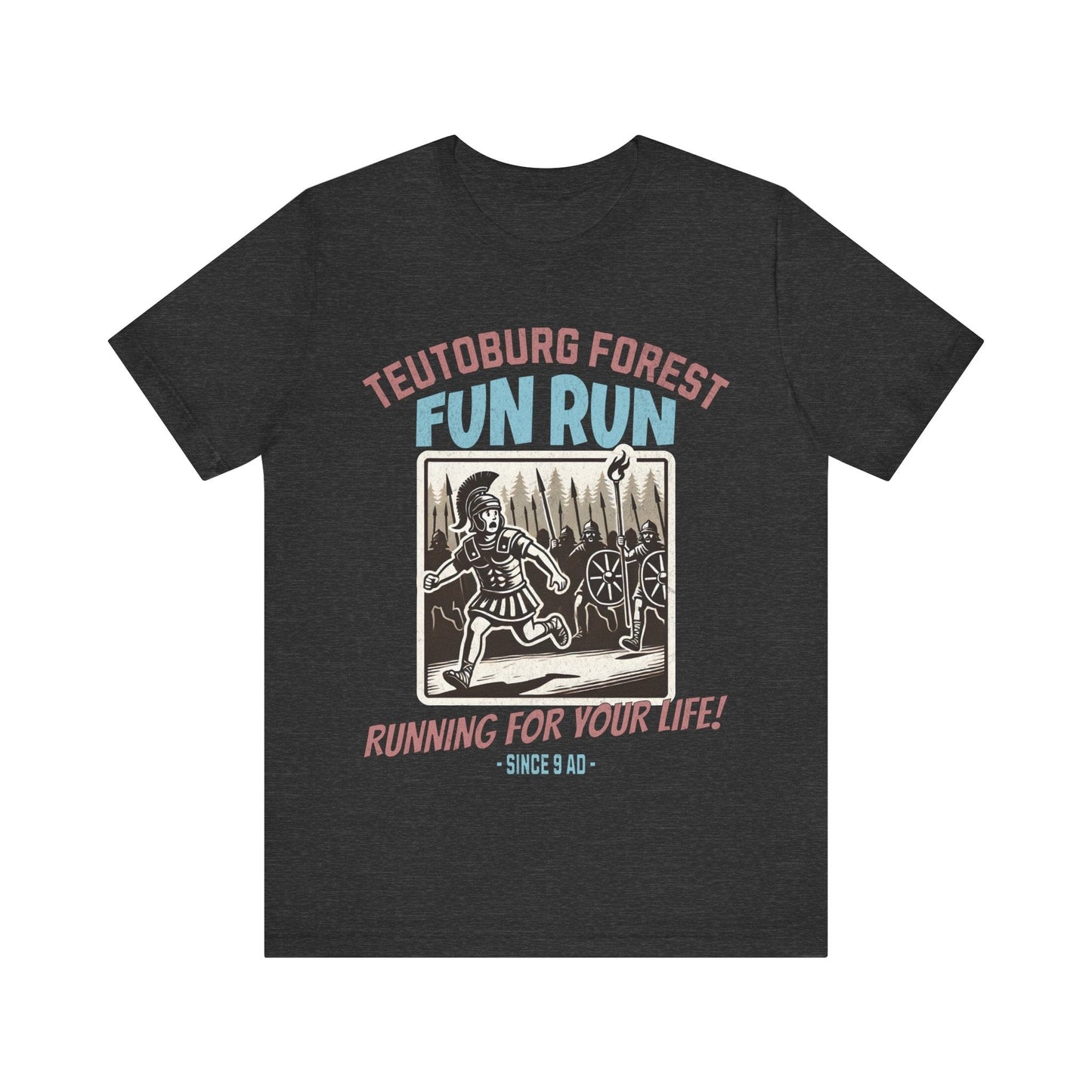 Dark Grey Heather / S Teutoburg Forest Fun Run T-Shirt