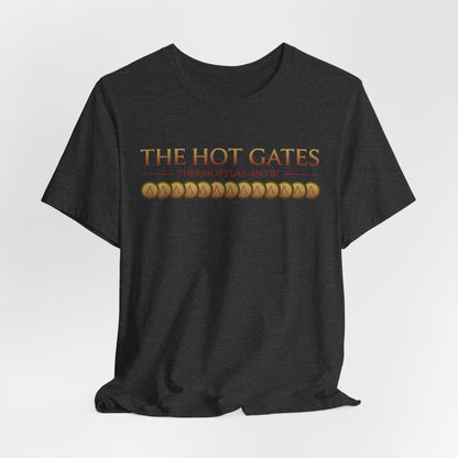 Dark Grey Heather / S The Hot Gates - Battle of Thermopylae T-Shirt