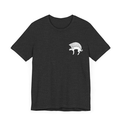 Dark Grey Heather / S Tribes of Gaul - Gallic Boar Double Sided T-Shirt
