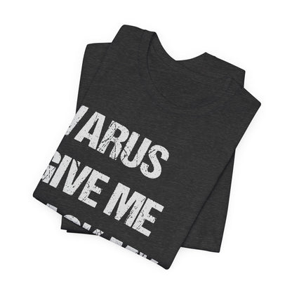 Dark Grey Heather / S Varus Give Me Back My Legions T-Shirt