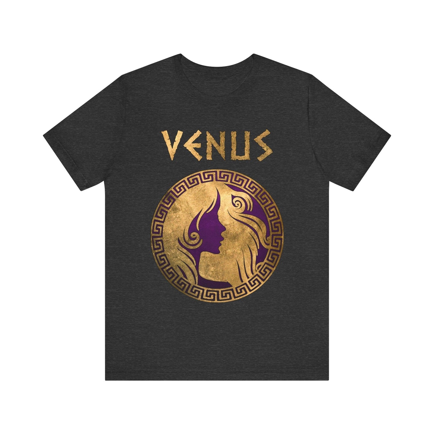 Dark Grey Heather / S Venus Roman Goddess T-Shirt